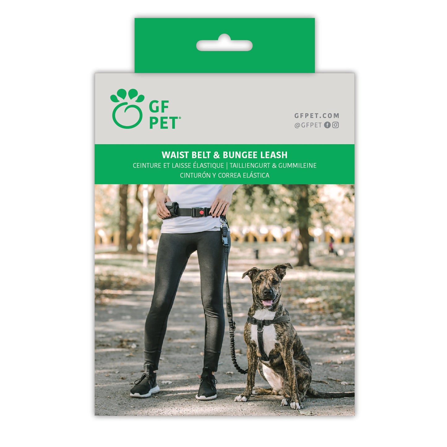 PAWSBIJOU GF PET® Waist Belt & Bungee Leash
