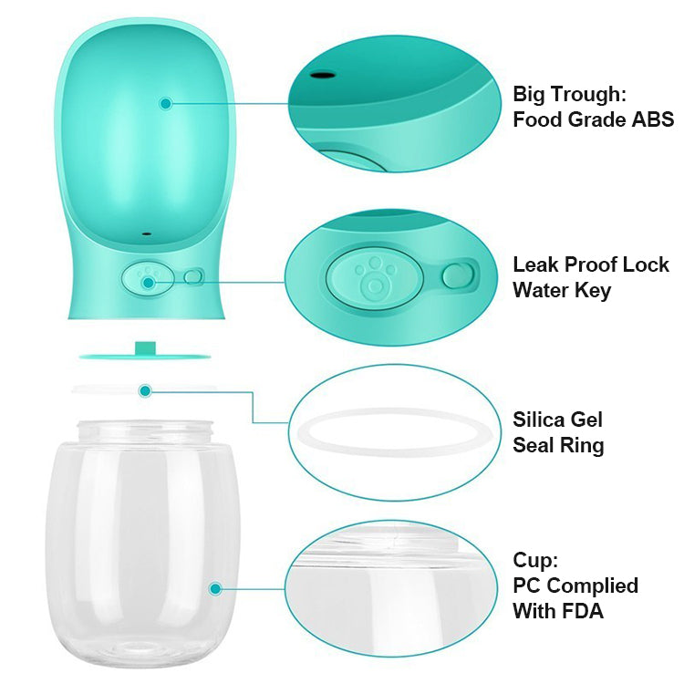 PAWSBIJOU Fido et Felis Water Bottle