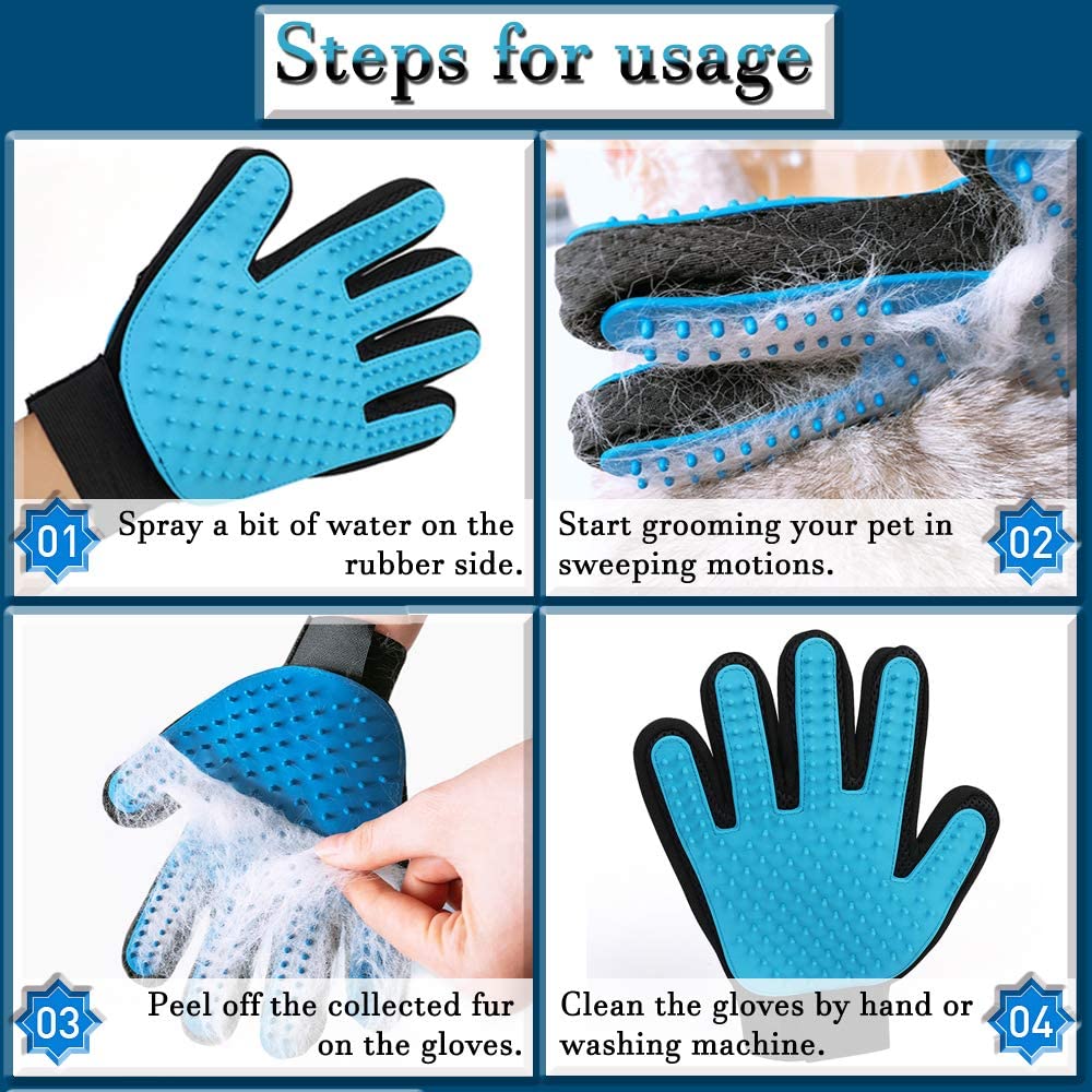 PAWSBIJOU Fido et Felis Grooming Glove