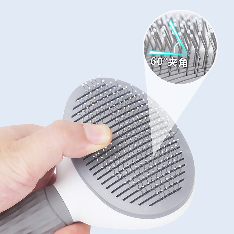 PAWSBIJOU Fido et Felis Round Comb Grooming Brush