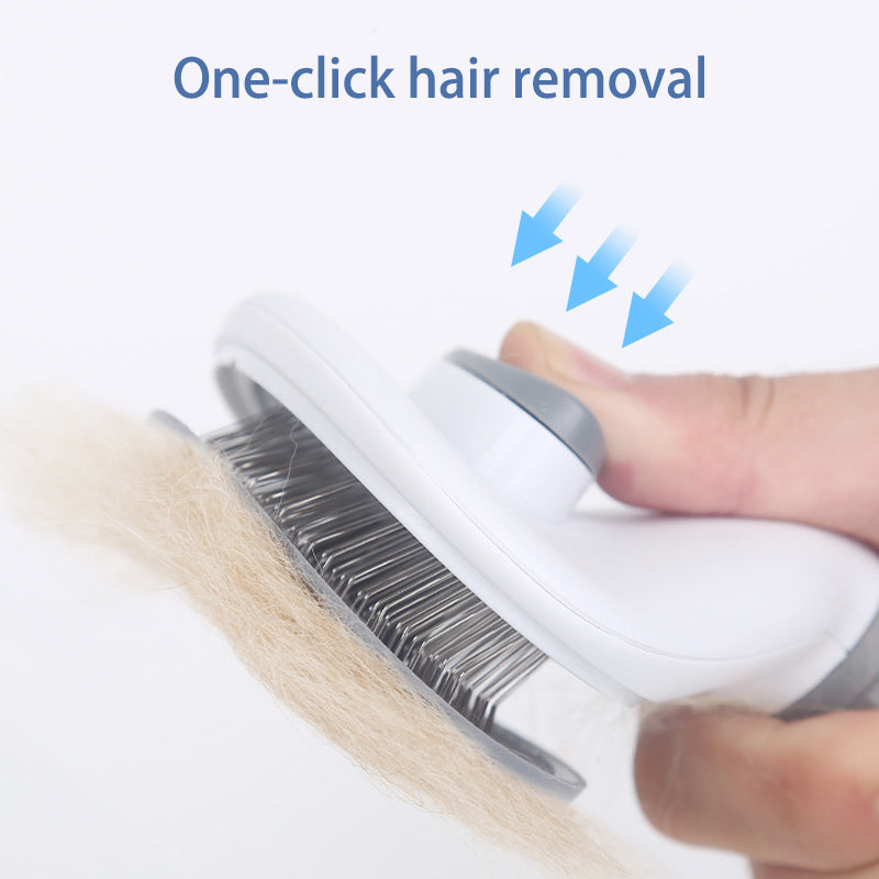 PAWSBIJOU Fido et Felis Round Comb Grooming Brush